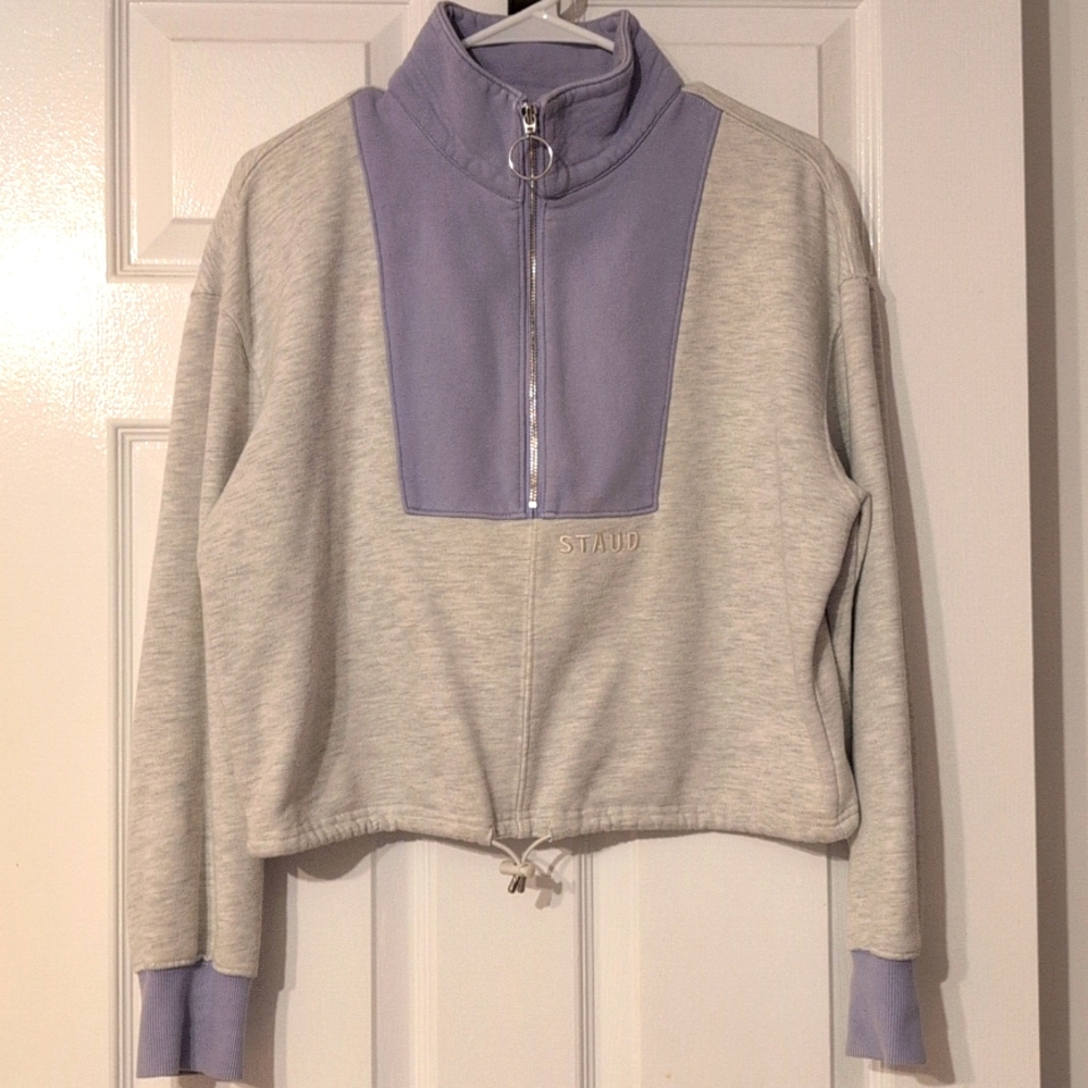 STAUD Alys Sweatshirt Size Small